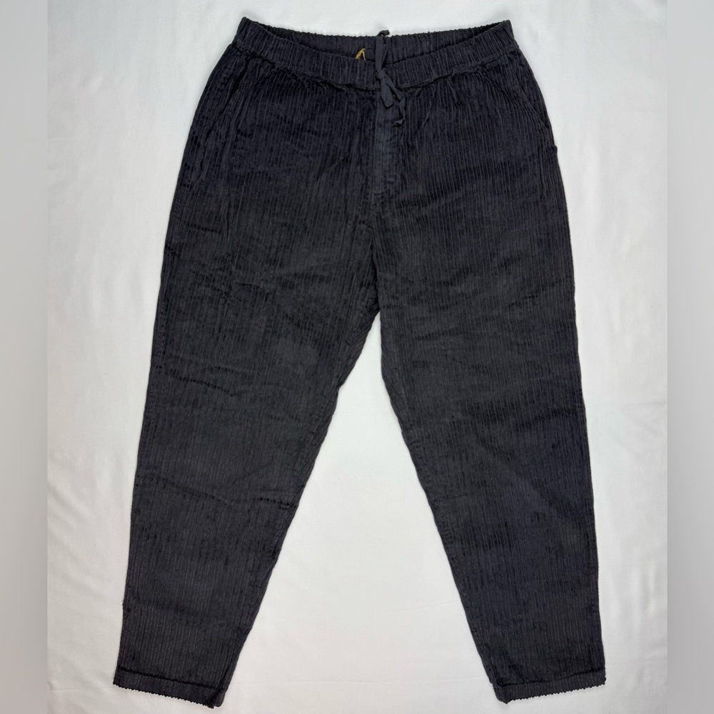 CP Shades Women’s Corduroy Pants XL Dark Grey Made In USA Tapered C2